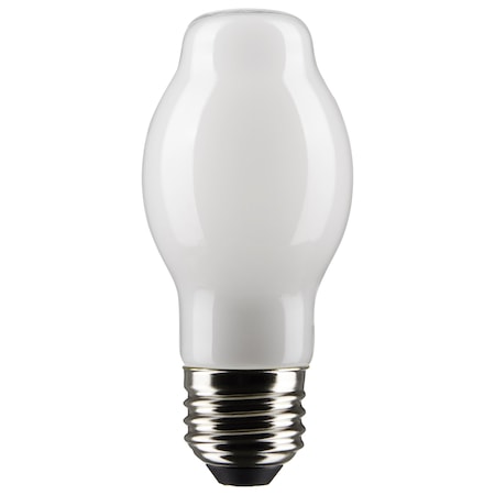 Satco 8 Watt BT15 LED Lamp, White, Medium Base, 90 CRI, 2700K, 120 Volts S21337